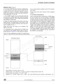 ST62T03CM6/TR Datasheet Page 13