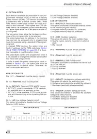 ST62T03CM6/TR Datenblatt Seite 15