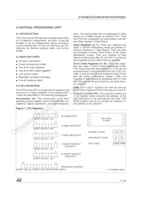 ST62T20CB3 Datasheet Pagina 17