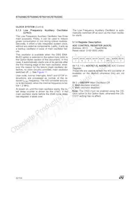 ST62T20CB3 Datasheet Page 22