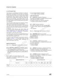 ST62T25CM6/TR Datasheet Page 16