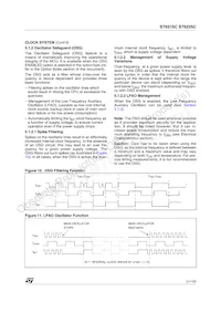 ST62T25CM6/TR數據表 頁面 21