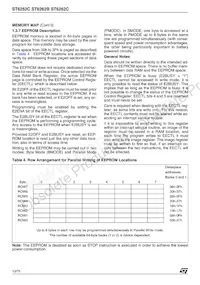 ST62T62CM6數據表 頁面 10