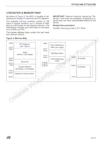 ST72F321M9T6 Datasheet Page 13