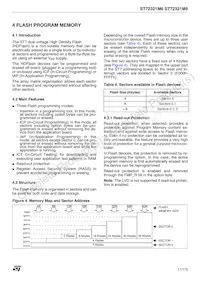 ST72F321M9T6 Datasheet Page 17