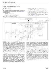 ST72F321M9T6 Datasheet Page 18