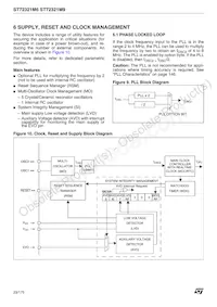 ST72F321M9T6 Datasheet Page 23