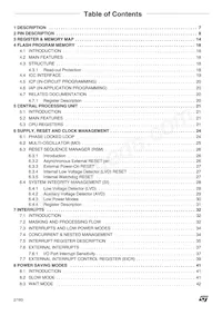 ST72F321R9TCTR Datasheet Page 2