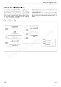 ST72F324K6TC/TR Datasheet Page 13