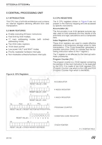 ST72F324K6TC/TR Datasheet Page 20