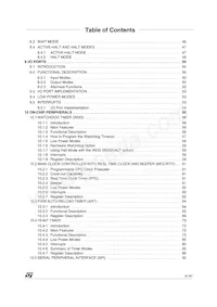 ST72F325J4T6TR數據表 頁面 3
