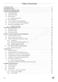 ST72F32AK2B6 Datasheet Page 2