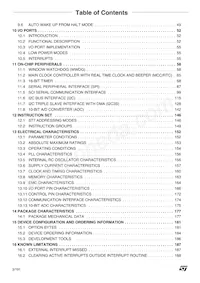 ST72F340S4T6 Datasheet Page 3