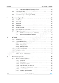 ST72F344K4T6TR Datasheet Page 4