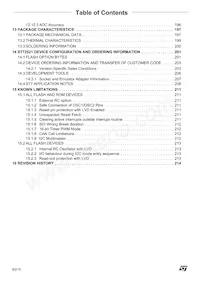 ST72F521M9T6TR Datasheet Page 6