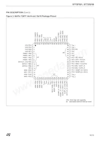 ST72F521M9T6TR Datasheet Page 9