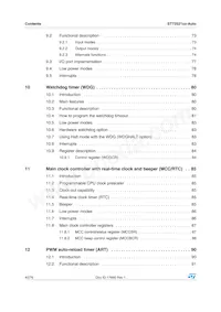 ST72F521R9TCTR Datasheet Page 4
