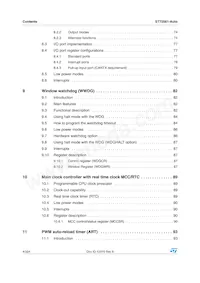 ST72F561R9TCS Datenblatt Seite 4