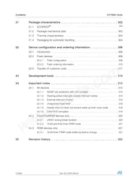 ST72F561R9TCS Datasheet Page 12