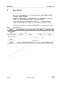 ST72F561R9TCS Datasheet Page 20