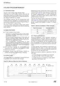 ST72F623F2M1TR Datenblatt Seite 14