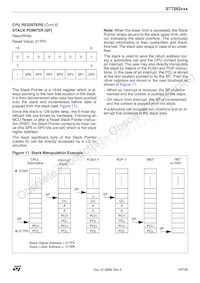 ST72F623F2M1TR Datasheet Pagina 19