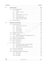 ST72F63BK2U1TR Datasheet Page 5