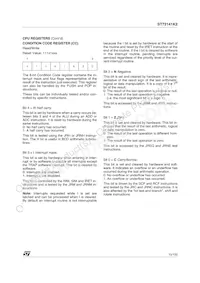 ST72T141K2M6 Datasheet Page 15