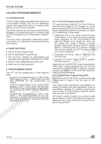 ST7FL09Y0MAE Datasheet Page 12