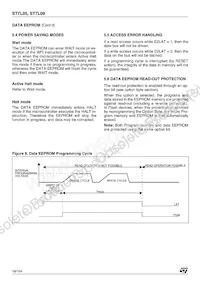 ST7FL09Y0MAE Datasheet Page 18