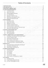ST7FLI19BF1U6TR Datasheet Page 2