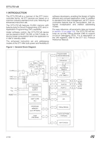 ST7FLI19BF1U6TR Datasheet Page 4