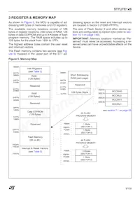 ST7FLI19BF1U6TR Datenblatt Seite 9