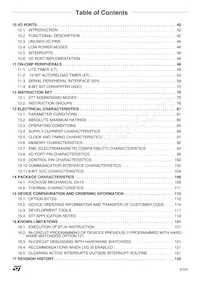 ST7FLITE09F0U6 Datasheet Page 3