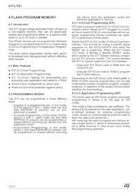 ST7FLITE15F1B6 Datasheet Pagina 12