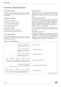 ST7FLITE15F1B6 Datasheet Pagina 20
