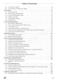 ST7FLITE35M6TR Datasheet Page 3