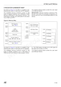 ST7FMC2S6T3 Datasheet Page 17