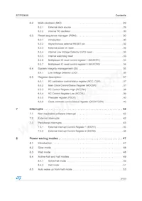 ST7FOXU0M6 Datasheet Page 3