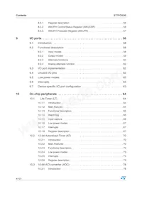 ST7FOXU0M6 Datasheet Page 4