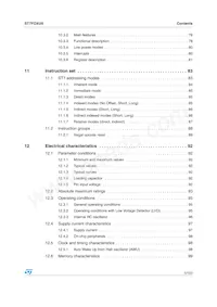 ST7FOXU0M6 Datasheet Page 5