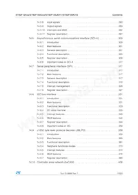 ST92F150CV9TB Datasheet Page 7