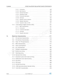 ST92F150CV9TB Datasheet Pagina 8