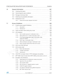 ST92F150CV9TB 데이터 시트 페이지 9