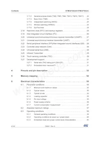 STM32F302VCT7 Datasheet Page 4