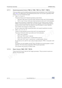 STM32F378VCT6 Datasheet Page 22