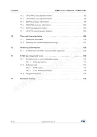 STM8S103K3B6 Datasheet Pagina 4