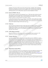 STR912FW44X6 Datasheet Page 20