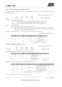 T48C510-ILQ Datasheet Pagina 16