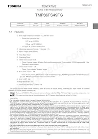 TMP86FS49FG Datasheet Page 3